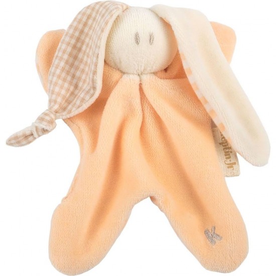 Jucarie zornaitoare textila din bumbac organic - Keptin Jr - Little Toddler Peach Jucarie zornaitoare textila din bumbac organic - Keptin Jr - Little Toddler Peach