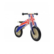 Bicicleta de echilibru Kiddimoto Kurve Union Jack
