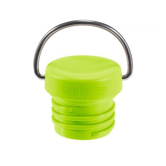 Capac ermetic Bright Green Loop Classic cu inox - Klean Kanteen