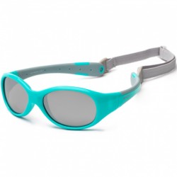 Flex 0/3 ani - Aqua Grey - Ochelari de soare pentru copii - Koolsun Flex 0/3 ani - Aqua Grey - Ochelari de soare pentru copii - Koolsun