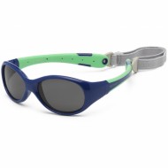 Flex 0/3 ani - Navy Green - Ochelari de soare pentru copii -  Koolsun