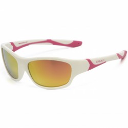 Sport 3/8 ani - White Hot Pink - Ochelari de soare pentru copii -  Koolsun Sport 3/8 ani - White Hot Pink - Ochelari de soare pentru copii -  Koolsun
