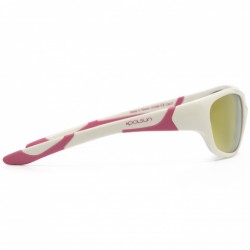 Sport 3/8 ani - White Hot Pink - Ochelari de soare pentru copii -  Koolsun Sport 3/8 ani - White Hot Pink - Ochelari de soare pentru copii -  Koolsun