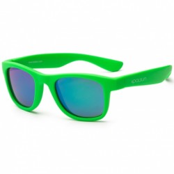 Wave 3/10 ani - Neon Green - Ochelari de soare pentru copii -  Koolsun Wave 3/10 ani - Neon Green - Ochelari de soare pentru copii -  Koolsun