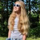 Wave 6/14 ani - Sky Blue - Ochelari de soare pentru copii -  Koolsun