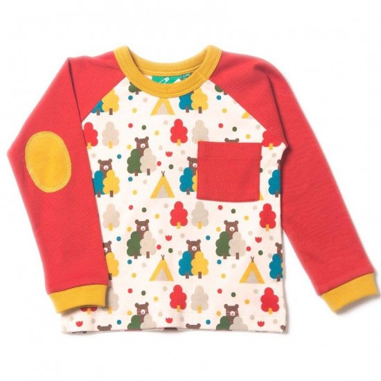 Bluzita din bumbac organic - Little Green Radicals - Red Bear Necessities Bluzita din bumbac organic - Little Green Radicals - Red Bear Necessities