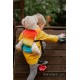 Marsupiu wrap conversion jucarie - Lenny Lamb - Rainbow Baby Marsupiu wrap conversion jucarie - Lenny Lamb - Rainbow Baby
