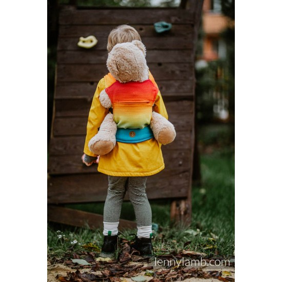 Marsupiu wrap conversion jucarie - Lenny Lamb - Rainbow Baby Marsupiu wrap conversion jucarie - Lenny Lamb - Rainbow Baby
