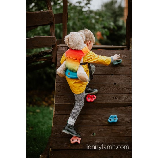 Marsupiu wrap conversion jucarie - Lenny Lamb - Rainbow Baby Marsupiu wrap conversion jucarie - Lenny Lamb - Rainbow Baby