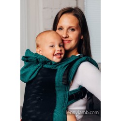 Marsupiu LennyGo Toddler - Mesh - Basic Line Emerald Marsupiu LennyGo Toddler - Mesh - Basic Line Emerald