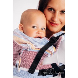 Marsupiu LennyGo Toddler - Little Herringbone Orange Blossom Marsupiu LennyGo Toddler - Little Herringbone Orange Blossom