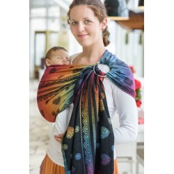 Sling cu inele - Jacquard Limited Edition - Lenny Lamb - Rainbow Lace Dark Sling cu inele - Jacquard Limited Edition - Lenny Lamb - Rainbow Lace Dark