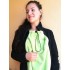 Hanorac pentru babywearing - Mamagolo - Lime L
