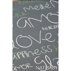 Wrap tesut Natibaby - canepa/bumbac - Words of Love 4,2