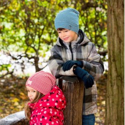 Fes Green Stripes din lana merinos si matase 46