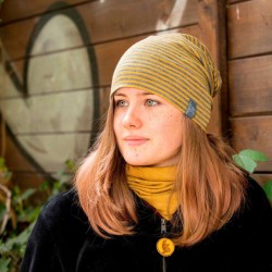 Fes Dijon Stripes din lana merinos si matase 44