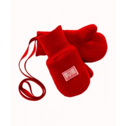 Manusi din lana merinos organica fleece - Pickapooh - Flamme 1