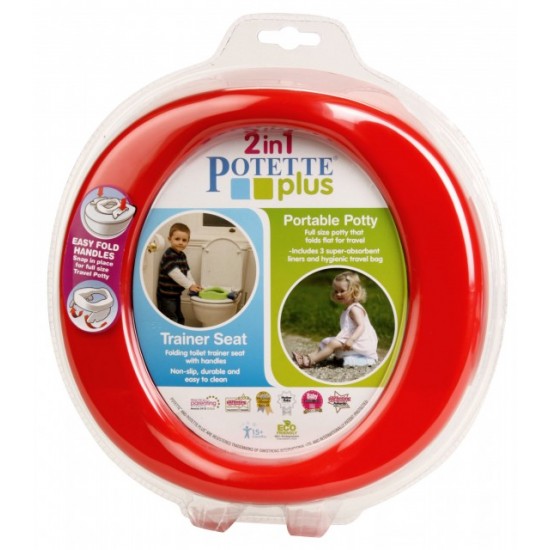 Olita portabila Potette Plus Rosu Olita portabila Potette Plus Rosu