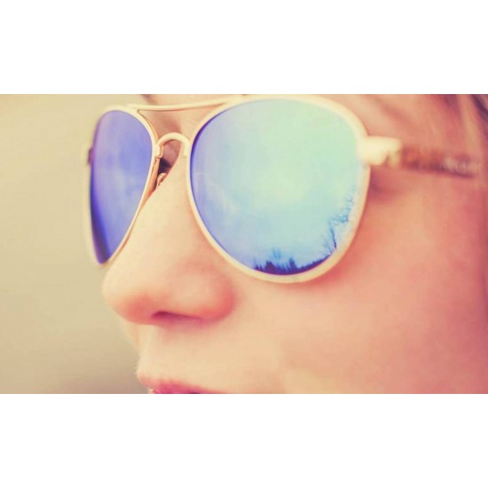 Ochelari de soare Real Shades Young Adult - Fly - Silver 14+ ani