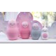 Jucarii multisenzoriale Nesting Babies - Rose