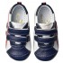 Sneakers White Red Navy 23 - Ghete din piele cu velcro - Rose et Chocolat 