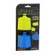 Set 2 capace universale silicon cu cioc- Silikids - Blue&Lime