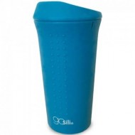 Cana multifunctionala din silicon cu capac - GoSili - Royal Blue Cana multifunctionala din silicon cu capac - GoSili - Royal Blue