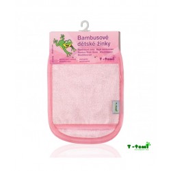 Manusi pentru baia bebelusului - Pink Manusi pentru baia bebelusului - Pink