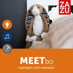 Amic muzical luminos pentru somn ZAZU - BO Amic muzical luminos pentru somn ZAZU - BO