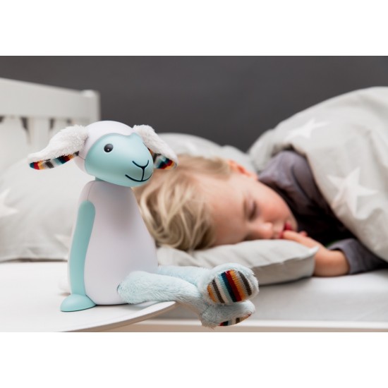 Lampa de veghe ZAZU - FIN Blue