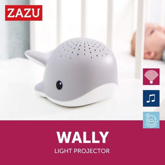 Lampa de veghe ZAZU - WALLY Blue