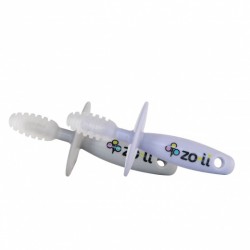 Set 2 jucarii Chubby Lilac/Ash pentru dentitie cu protectie anti-inec Set 2 jucarii Chubby Lilac/Ash pentru dentitie cu protectie anti-inec