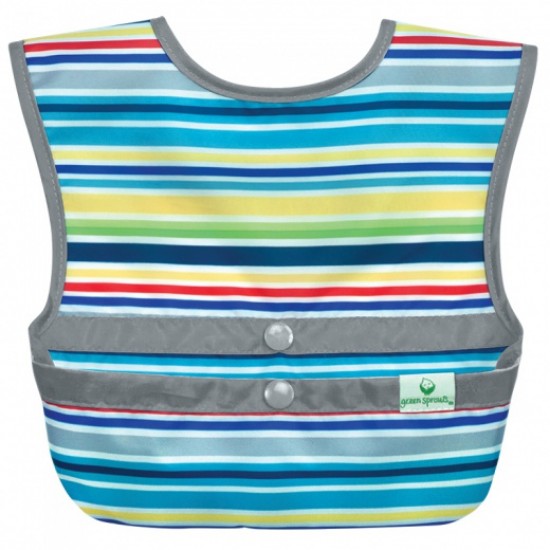 Set 3 bavetele Easy Wear Snap'n Go - Green Sprouts - Pirates Set 3 bavetele Easy Wear Snap'n Go - Green Sprouts - Pirates