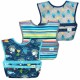 Set 3 bavetele Easy Wear Snap'n Go - Green Sprouts - Pirates Set 3 bavetele Easy Wear Snap'n Go - Green Sprouts - Pirates