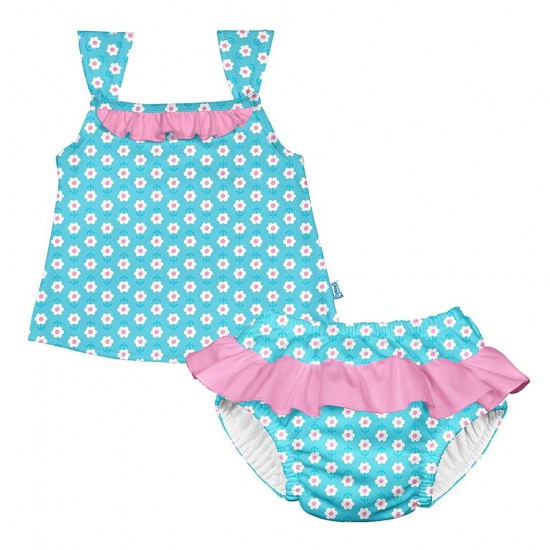 Aqua Daisy 3T - Bluza cu filtru UV -  Green Sprouts by iPlay