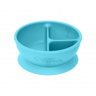 Bol de învatare compartimentat - Learning Bowl Divided - Green Sprouts -Aqua Bol de învatare compartimentat - Learning Bowl Divided - Green Sprouts -Aqua