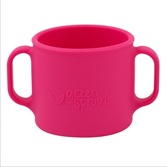 Cana de invatare - Learning Cup - Green Sprouts - Pink Cana de invatare - Learning Cup - Green Sprouts - Pink