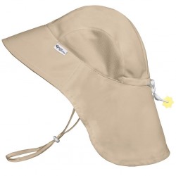 Adventurer Sand 5T/6T luni - Palarie tehnica Stay Cool Breatheasy SPF 50+ - Green Sprouts by iPlay