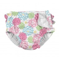 White Zinnia 18 luni - Slip fete SPF 50+ pentru inot (cu volanase) Green Sprouts by iPlay White Zinnia 18 luni - Slip fete SPF 50+ pentru inot (cu volanase) Green Sprouts by iPlay