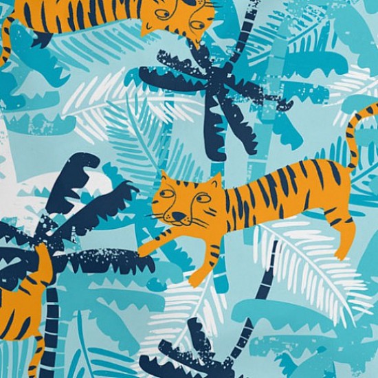Aqua Tiger 18 luni - Slip copii SPF 50+ refolosibil, cu capse Green Sprouts by iPlay