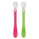 Set lingurite cu varf din silicon - Green Sprouts - Pink&Green Set lingurite cu varf din silicon - Green Sprouts - Pink&Green